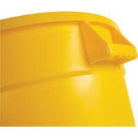 Garbage Bin, Polyethylene, 20 US gal. Maritime Industrial Rubber