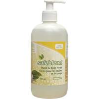 Savon pour les mains et le corps au th&eacute; vert et jasmin, Liquide, 500 ml, Parfum&eacute; Maritime Industrial Rubber