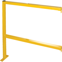Protecteurs de p&eacute;rim&egrave;tre - Style tubulaire, 94" la x 49-1/2" h, Jaune Maritime Industrial Rubber