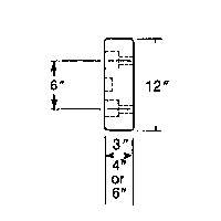 Molded Rubber Dock Guards, Rubber, 30" W x 4" D x 10" H Maritime Industrial Rubber