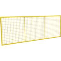 Wire Mesh Partition Components - Panels, 3' H x 8' W Maritime Industrial Rubber