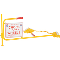 Single Rail Chock With Flag Rail Combo Maritime Industrial Rubber
