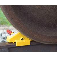 Flag Rail Chock Maritime Industrial Rubber