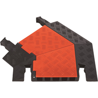 Guard Dog&reg; 5-Channel Heavy Duty Cable Protector - Left Turn Maritime Industrial Rubber