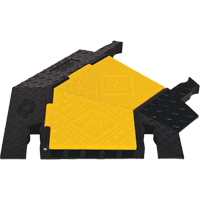 Yellow Jacket&reg; 5-Channel Heavy Duty Cable Protector - Right Turn Maritime Industrial Rubber