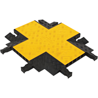 Yellow Jacket&reg; 5-Channel Heavy Duty Cable Protector - 4-Way Connector Maritime Industrial Rubber