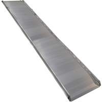 Rampe de promenade en aluminium, Capacit&eacute; de 1000 lb, 38" la x 193-1/8" lo Maritime Industrial Rubber