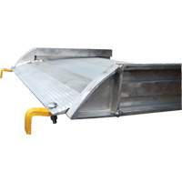 Rampe de promenade en aluminium, Capacit&eacute; de 1000 lb, 38" la x 193-1/8" lo Maritime Industrial Rubber