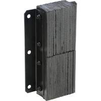 Laminated Dock Bumper, Vertical, Rubber, 13-1/4" W x 4-1/2" D x 20" H Maritime Industrial Rubber