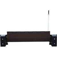 Niveleur de quai m&eacute;canique Edge-O-Dock, 99" la, 72" Largeur de la plateforme, 29" Port&eacute;e Maritime Industrial Rubber