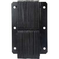 Laminated Dock Bumpers, Vertical, Rubber, 11" W x 4" D x 20" H Maritime Industrial Rubber