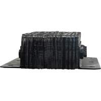 Laminated Dock Bumpers, Vertical, Rubber, 11" W x 4" D x 20" H Maritime Industrial Rubber