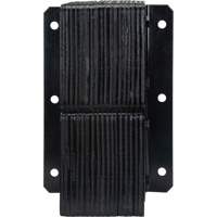 Laminated Dock Bumpers, Vertical, Rubber, 11" W x 6" D x 20" H Maritime Industrial Rubber