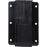 Laminated Dock Bumpers, Vertical, Rubber, 11" W x 6" D x 20" H Maritime Industrial Rubber