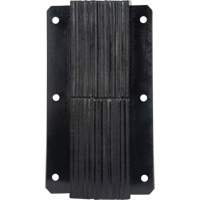Laminated Dock Bumpers, Vertical, Rubber, 11" W x 4" D x 24" H Maritime Industrial Rubber