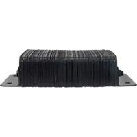 Laminated Dock Bumpers, Horizontal, Rubber, 18" W x 4" D x 12" H Maritime Industrial Rubber