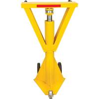 100,000 lbs. Static Capacity Ratchet Beam Trailer Jack, 20 tons Lift Capacity Maritime Industrial Rubber