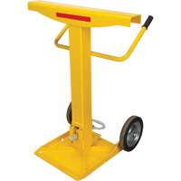 Gas Activated Trailer Stabilizing Jack, 50 tons Lift Capacity Maritime Industrial Rubber