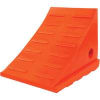 Cale-roue polyvalente de 15 tonnes, Ur&eacute;thane, Orange Maritime Industrial Rubber