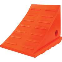 Cale-roue polyvalente de 35 tonnes, Ur&eacute;thane, Orange Maritime Industrial Rubber