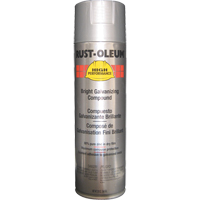 Bright Galvanizing Compound Spray, Aerosol Can Maritime Industrial Rubber