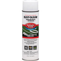 Industrial Choice&reg; AF1600 Athletic Field Striping Paint, White, 17 oz., Aerosol Can Maritime Industrial Rubber