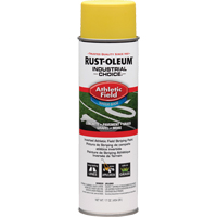 Industrial Choice&reg; AF1600 Athletic Field Striping Paint, Yellow, 17 oz., Aerosol Can Maritime Industrial Rubber