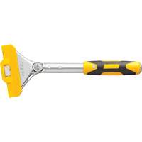 Grattoir extra robuste OLFA XSR-300, Lame Acier, Largeur 4", Manche M&eacute;tal Maritime Industrial Rubber
