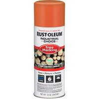 Peinture pour le marquage des arbres Industrial Choice T1600, Orange fluorescent, 16 oz Maritime Industrial Rubber