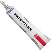 Security Check Paint Marker, 1.7 oz., Tube, Red Maritime Industrial Rubber