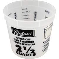 Tasse de m&eacute;lange en plastique Maritime Industrial Rubber
