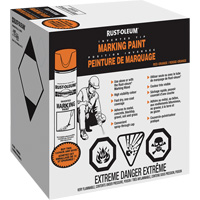 Peinture de marquage renvers&eacute; en a&eacute;rosol, Canette a&eacute;rosol Maritime Industrial Rubber