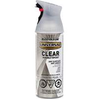 Universal Durable Top Coat, 312 g, Aerosol Can, Frosted Pearl Maritime Industrial Rubber