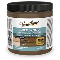 Acc&eacute;l&eacute;rateur de vieillissement du bois Varathane, 236 ml, Canette, Brun Maritime Industrial Rubber