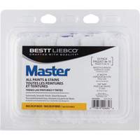 Master Microfiber Roller Cover, 10 mm (3/8") Nap, 101.6 mm (4") L Maritime Industrial Rubber