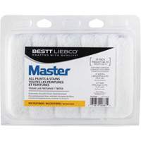 Master Microfiber Roller Cover, 13 mm (1/2") Nap, 101.6 mm (4") L Maritime Industrial Rubber
