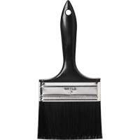 Economy Paint Brush, Polyolefin, Plastic Handle, 4" Width Maritime Industrial Rubber