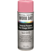 Peinture industrielle Work Day, Rose, Brillant, 10 oz, Canette a&eacute;rosol Maritime Industrial Rubber