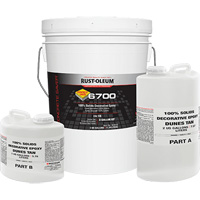 6700 100% Solids Decorative Epoxy, 3 gal., Epoxy-Based, High-Gloss, Beige Maritime Industrial Rubber