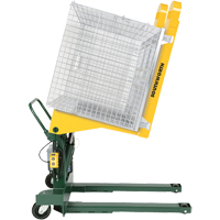 Portable Hydraulic E-Z Reach Tilter, 85° Tilt, 2000 lbs. Capacity, 40" L x 24-1/2" W Maritime Industrial Rubber