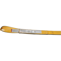 Polyester Web Sling, Double Ply, Twisted Eye, Type 4, 6" W x 12' L, 16500 lbs. Vertical Cap. Maritime Industrial Rubber