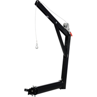 Hitch Mounted Truck Jib Crane, 600 lbs. (0.3 tons) Capacity, 84-5/8" Max. Clearance Maritime Industrial Rubber