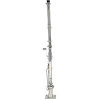 Winch Operated Truck Jib Crane, 1000 lbs. (0.5 tons) Capacity, 97" Max. Clearance Maritime Industrial Rubber