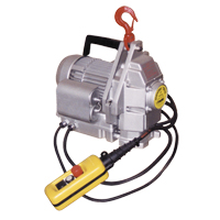 Minifor&reg; Portable Electric Wire Rope Hoist TR10 Maritime Industrial Rubber