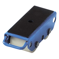 Patin &agrave; 2 galets en polyur&eacute;thane Pakrol Maritime Industrial Rubber