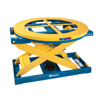 Positionneur pour palette &agrave; nivellement automatique EZ X Loader, 43" lo x 43" la, Capacit&eacute; 4000 lb Maritime Industrial Rubber
