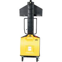 Gerbeur motoris&eacute; avec m&acirc;t &eacute;troit, Fonctionnement &eacute;lectrique, Capacit&eacute; 1500 lb, Lev&eacute;e max 63" Maritime Industrial Rubber