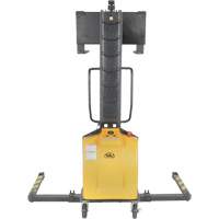 Gerbeur motoris&eacute; avec m&acirc;t &eacute;troit, Fonctionnement &eacute;lectrique, Capacit&eacute; 1000 lb, Lev&eacute;e max 63" Maritime Industrial Rubber