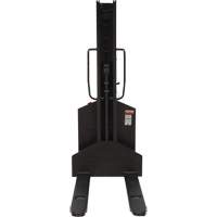 Gerbeur motoris&eacute; avec m&acirc;t &eacute;troit, Fonctionnement &eacute;lectrique, Capacit&eacute; 1000 lb, Lev&eacute;e max 63" Maritime Industrial Rubber
