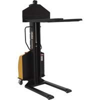 Gerbeur motoris&eacute; avec m&acirc;t &eacute;troit, Fonctionnement &eacute;lectrique, Capacit&eacute; 1000 lb, Lev&eacute;e max 63" Maritime Industrial Rubber